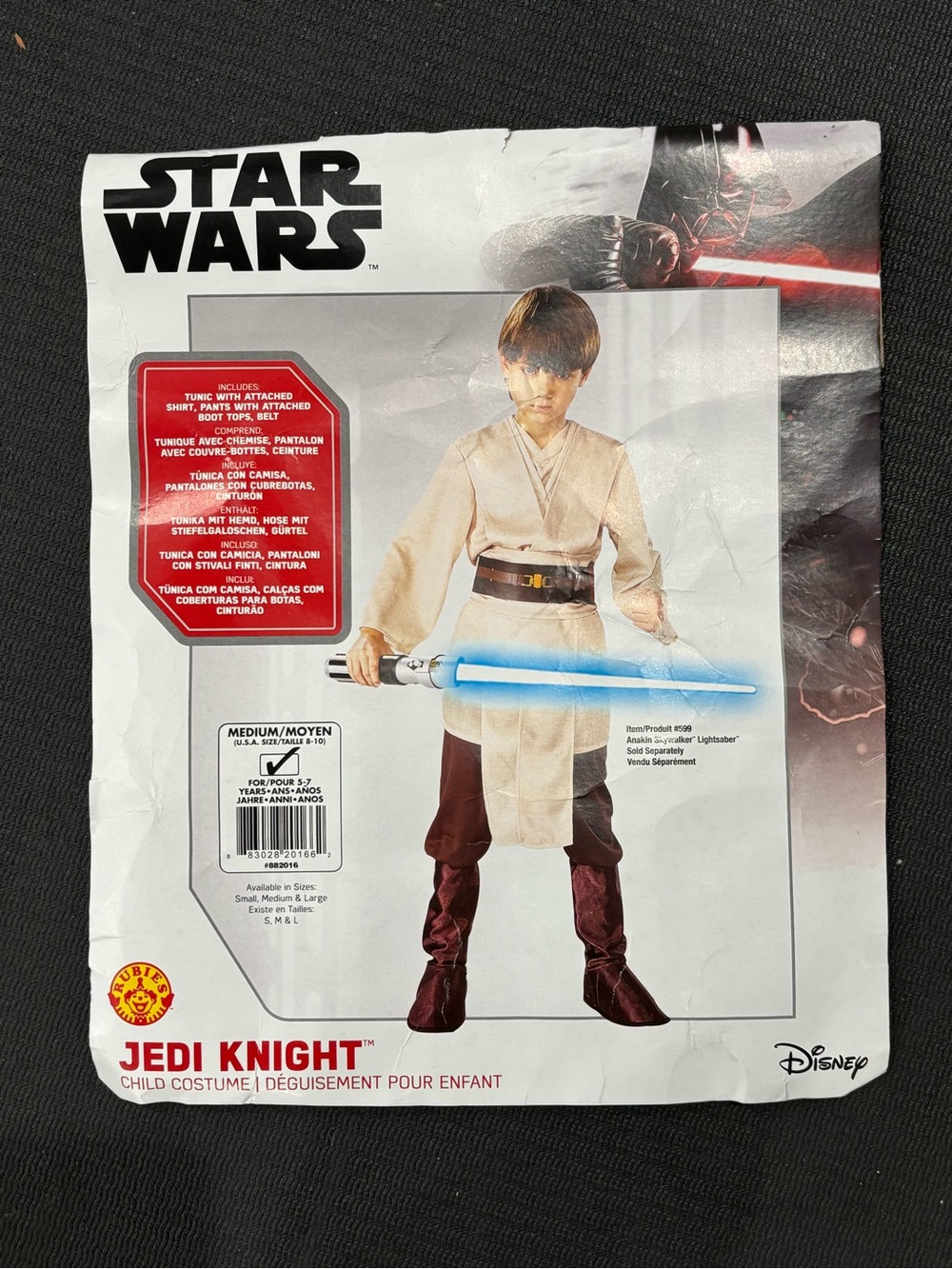 Rubies Star Wars Classic Child's Deluxe Jedi Knight Costume Medium 5-7 Years